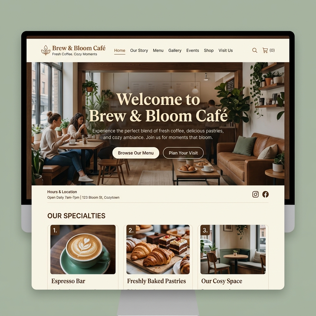 Brew & Bloom Cafe